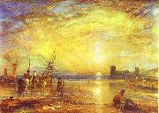 J.M.W. Turner Flint Castle oil